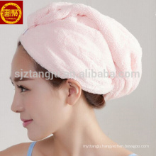 China wholesale 25*65 hair drying towel turban wrap